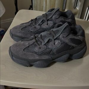 Adidas Yeezy Dark Gray Sneakers